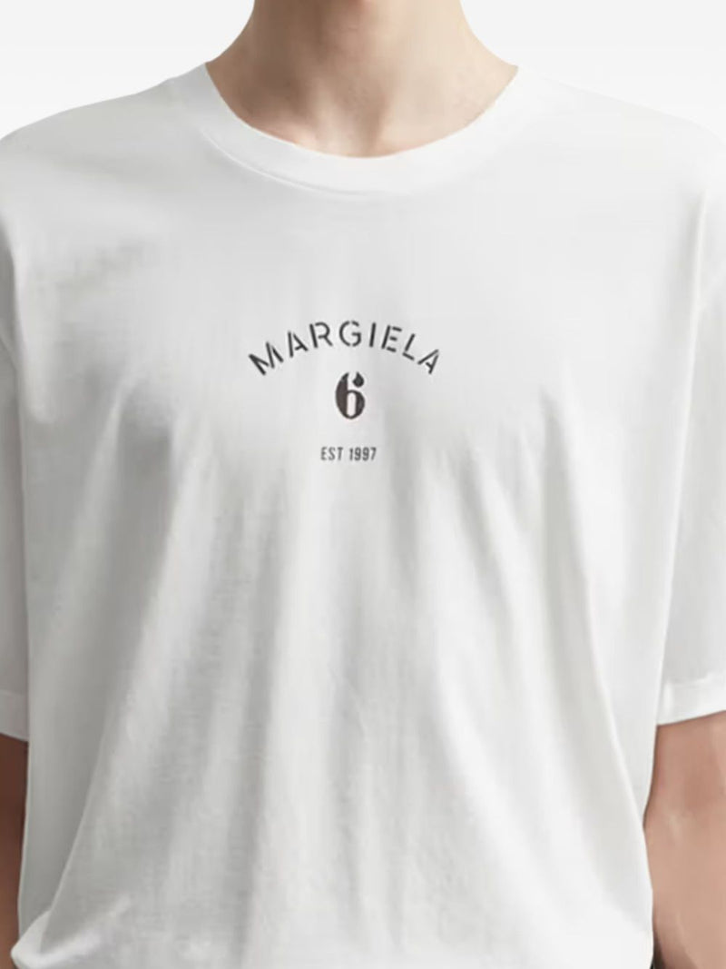 MM6 Maison Margiela Logo cotton t-shirt Variant 2 | Urbalenti™ NYC