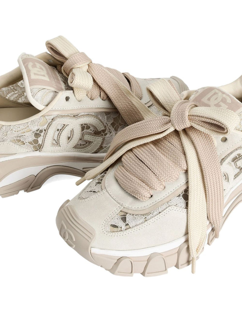 Dolce & Gabbana DG country road sneaker in lace | Urbale... | Urbalenti™ NYC