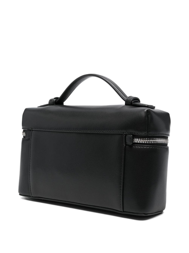 Emporio Armani Nappa Leather Shoulder Vanity Case | Urbalenti™ NYC