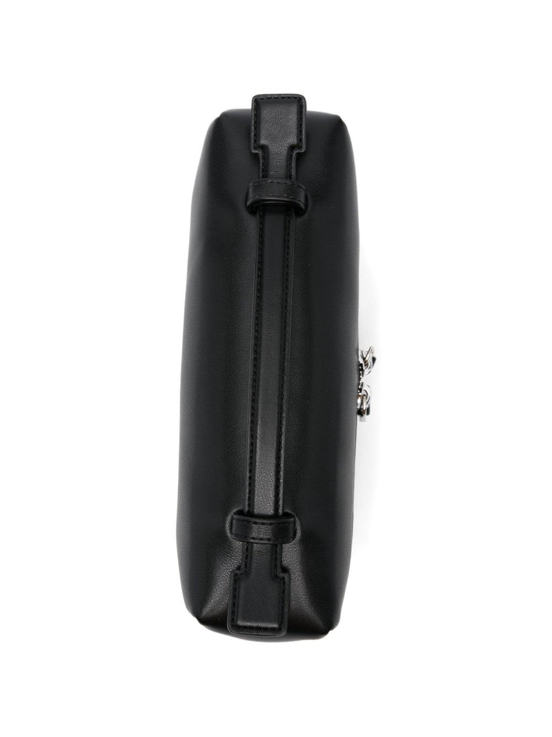 Emporio Armani Nappa Leather Shoulder Vanity Case | Urbalenti™ NYC