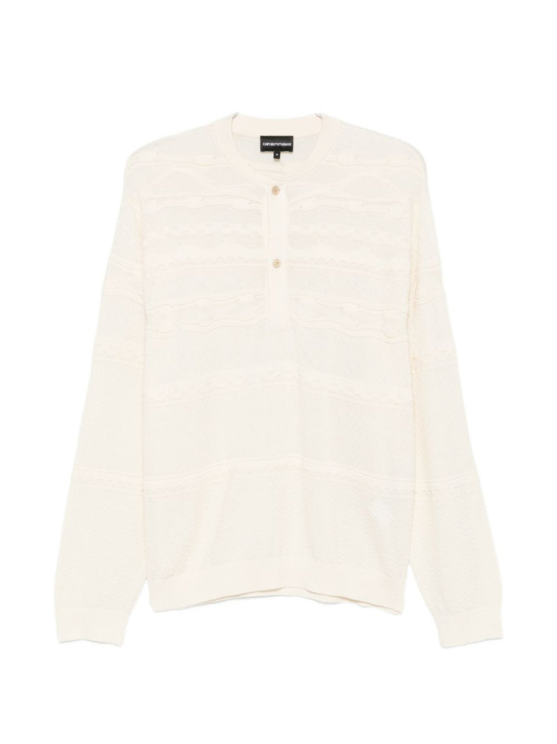 EMPORIO ARMANI EXCLUSIVE Sweaters White | Urbalenti™ NYC