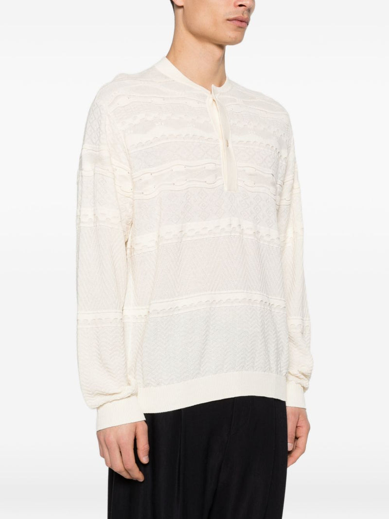 EMPORIO ARMANI EXCLUSIVE Sweaters White | Urbalenti™ NYC