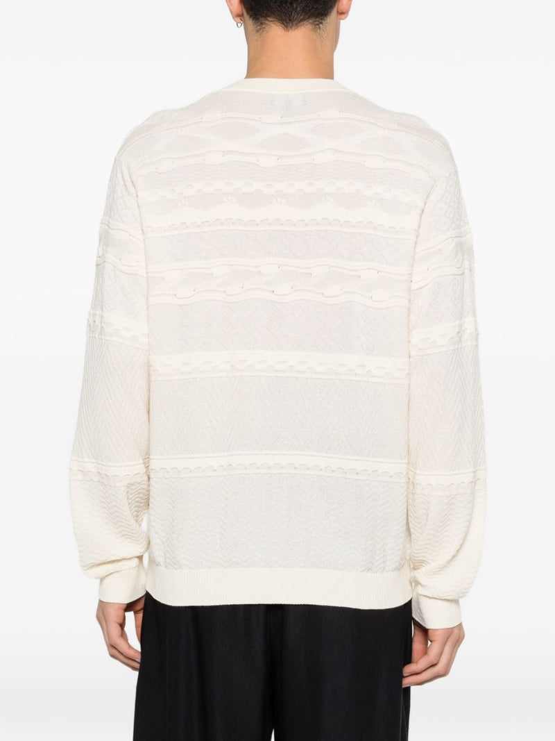 EMPORIO ARMANI EXCLUSIVE Sweaters White | Urbalenti™ NYC