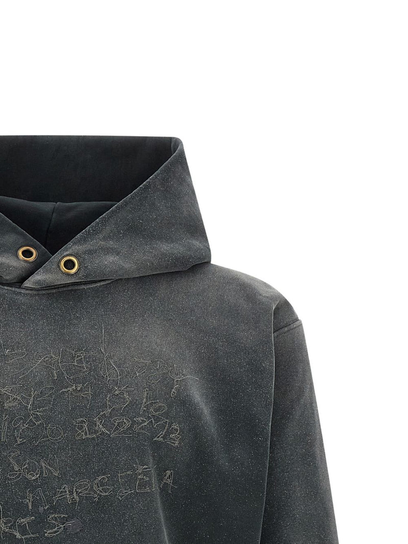 Maison Margiela Logo cotton hoodie Variant 1 | Urbalenti... | Urbalenti™ NYC