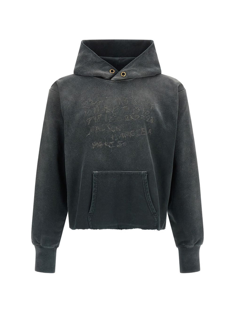 Maison Margiela Logo cotton hoodie Variant 1 | Urbalenti... | Urbalenti™ NYC