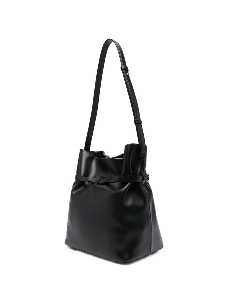 Emporio Armani Leather Bucket Bag | Urbalenti™ NYC