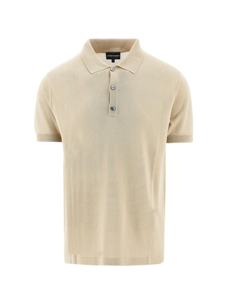 EMPORIO ARMANI EXCLUSIVE Logo polo shirt | Urbalenti™ NYC