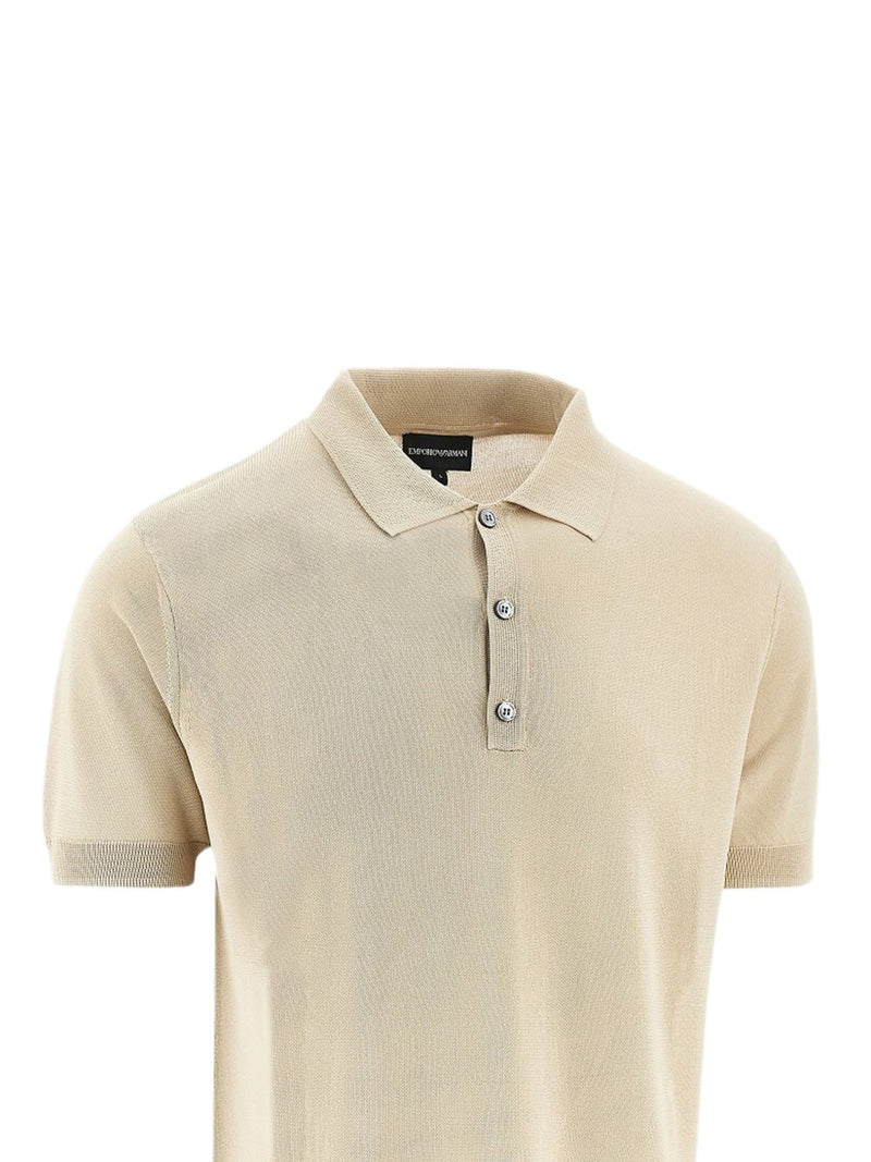 EMPORIO ARMANI EXCLUSIVE Logo polo shirt | Urbalenti™ NYC