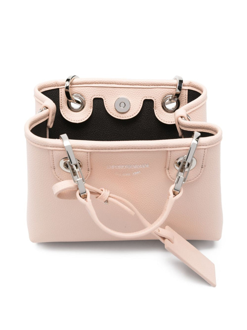 Emporio Armani Myea Small Shopper With Deer Print | Urbalenti™ NYC