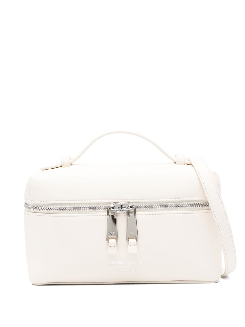 Emporio Armani Nappa Leather Shoulder Vanity Case Variant 2 | Urbalenti™ NYC