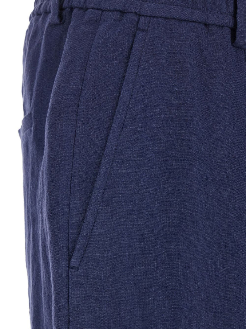 Emporio Armani Linen trousers | Urbalenti™ NYC