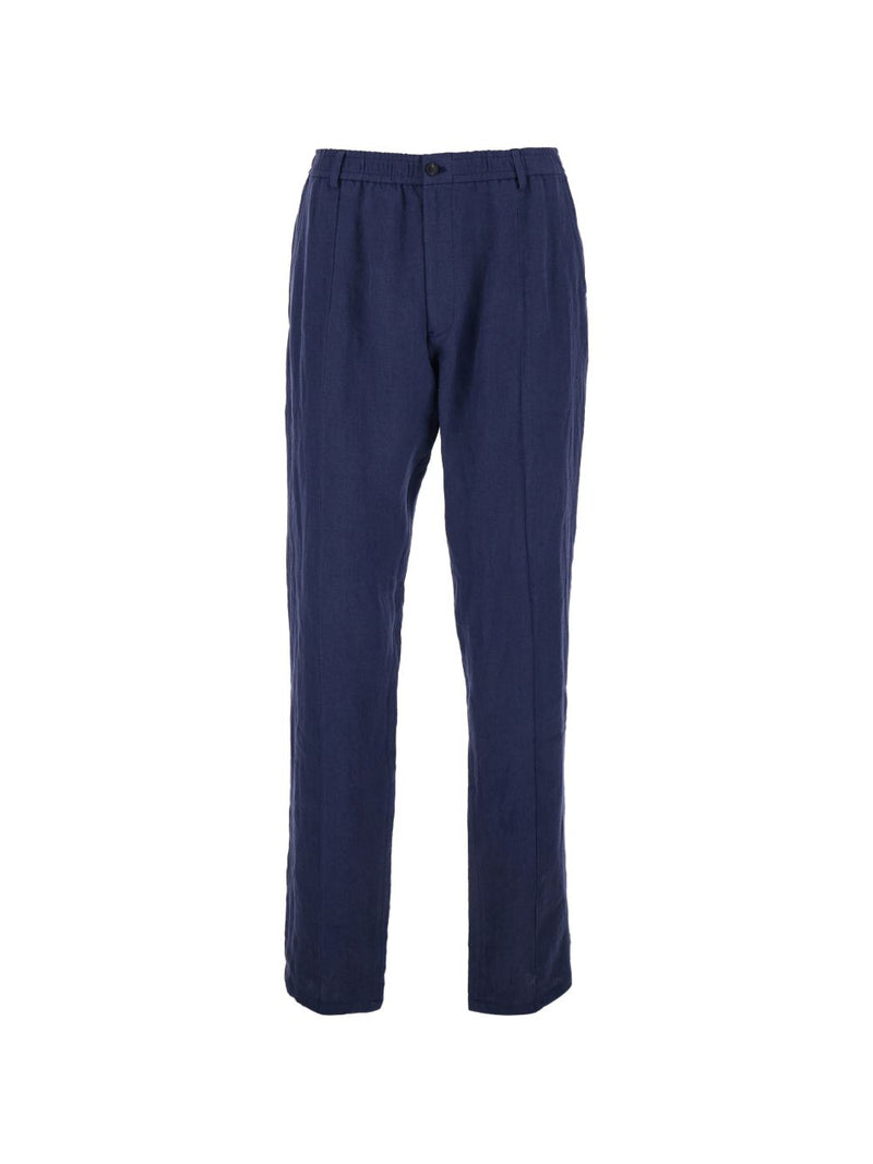 Emporio Armani Linen trousers | Urbalenti™ NYC