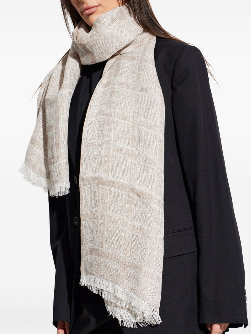 Emporio Armani Linen scarf Variant 1 | Urbalenti™ NYC