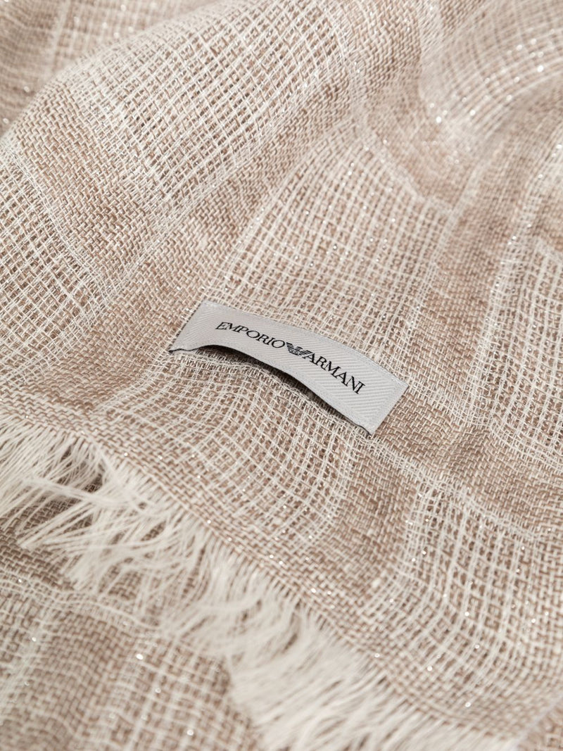 Emporio Armani Linen scarf Variant 1 | Urbalenti™ NYC