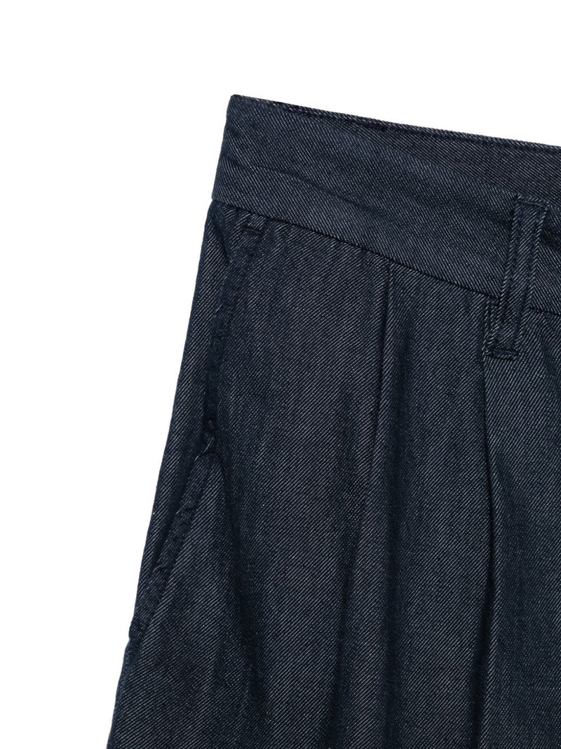 Emporio Armani Denim bermuda shorts | Urbalenti™ NYC