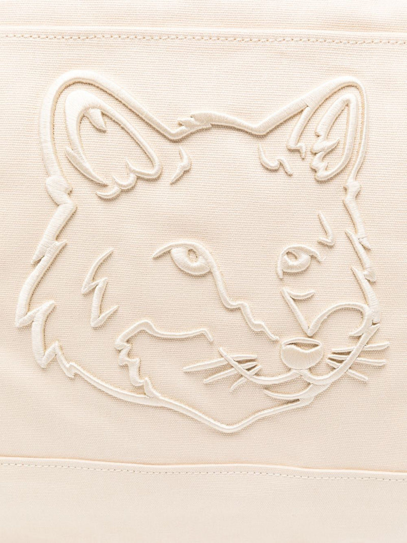 Maison Kitsuné Maison Kitsuné Fox Head Xl Tote