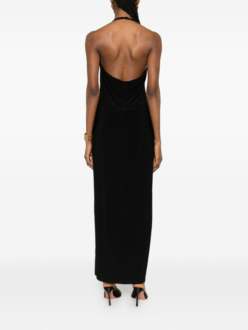 Norma Kamali Norma Kamali Side slit long dress