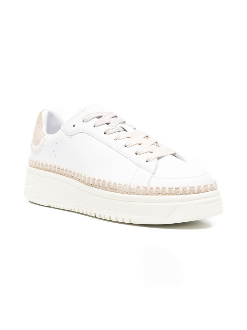 EMPORIO ARMANI EXCLUSIVE Leather sneakers | Urbalenti™ NYC