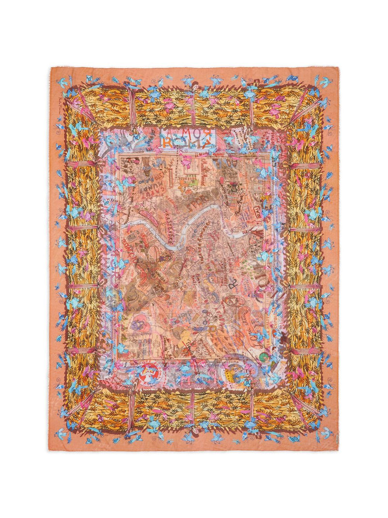 Faliero Sarti Faliero Sarti New Roma silk blend stole