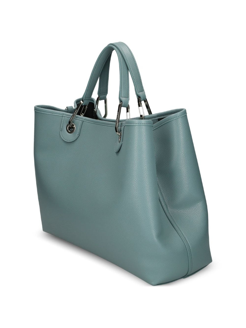 Emporio Armani Medium Myea Shopper Bag With Deer Print | Urbalenti™ NYC