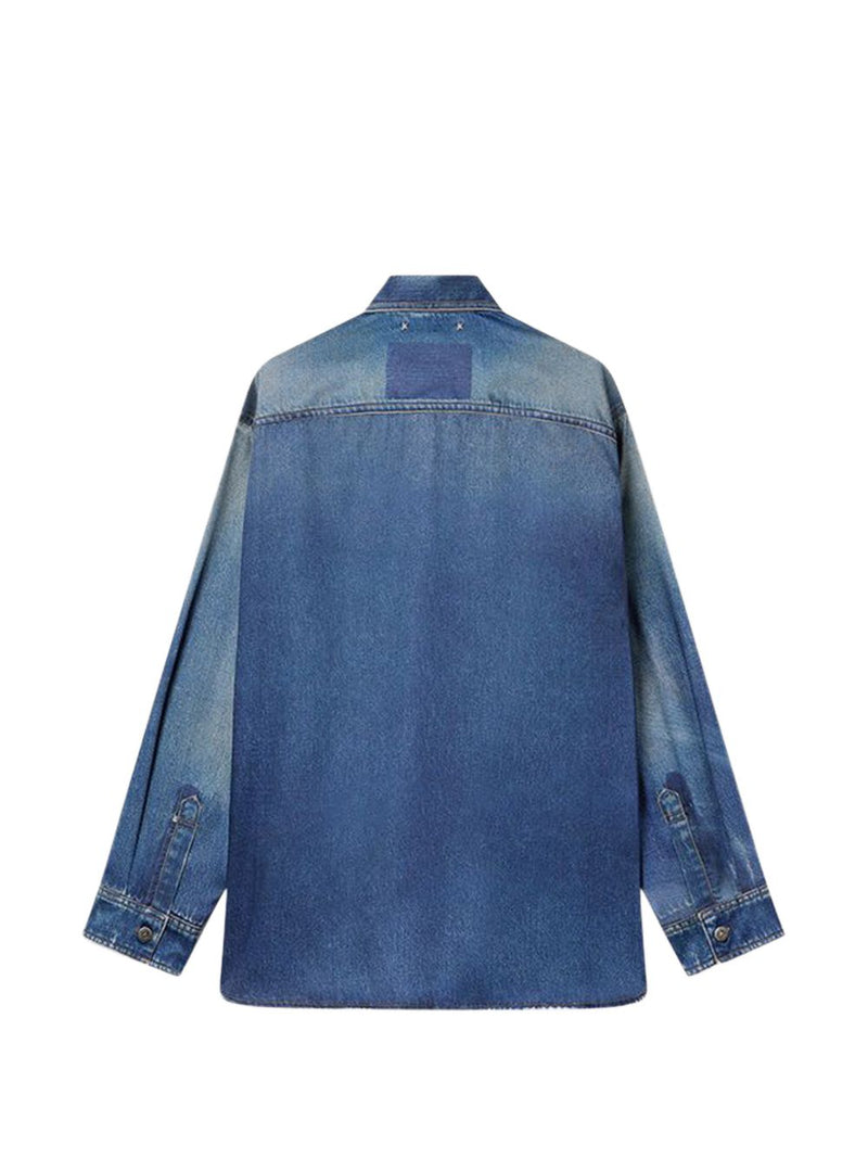 Golden Goose Denim shirt | Urbalenti™ NYC