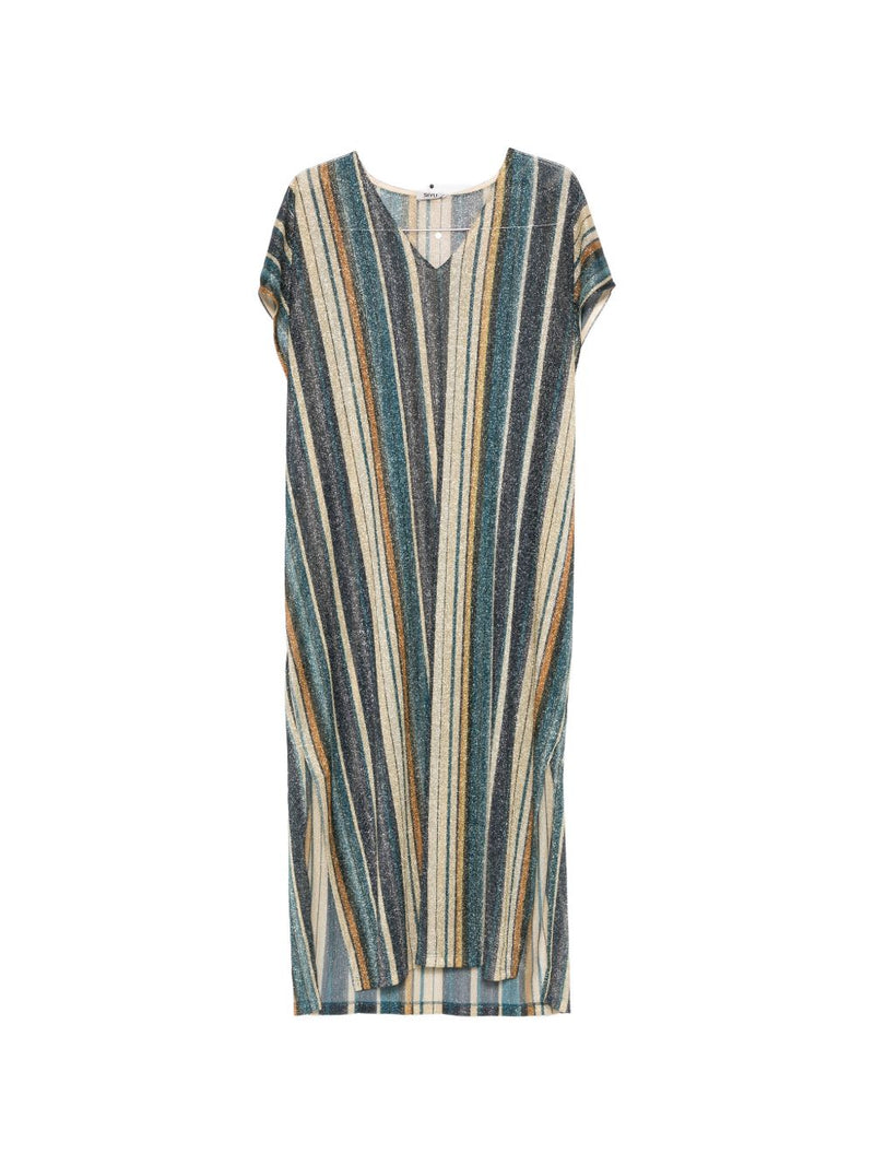 Siyu Siyu Zoe striped kaftan dress