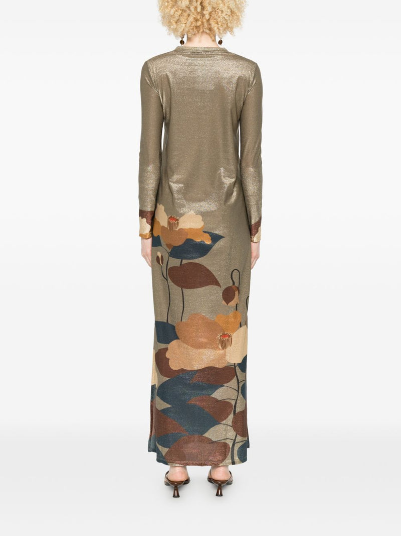 Siyu Siyu V-neck Ninfa kaftan dress