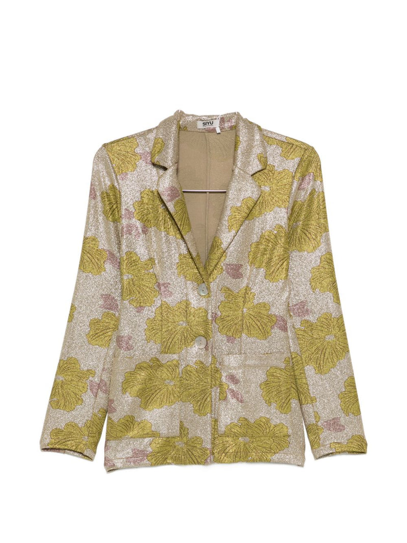 Siyu Siyu Rosella single-breasted jacket