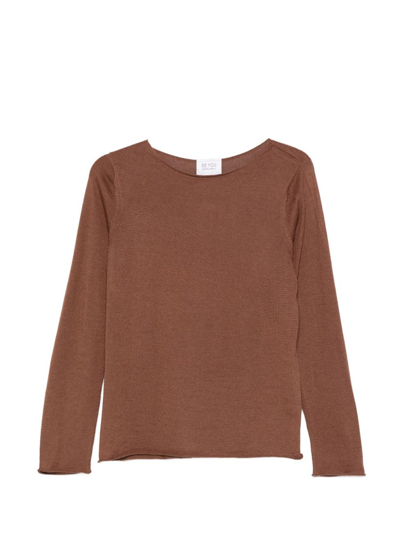 Beyou Beyou Cashmere and silk blend sweater