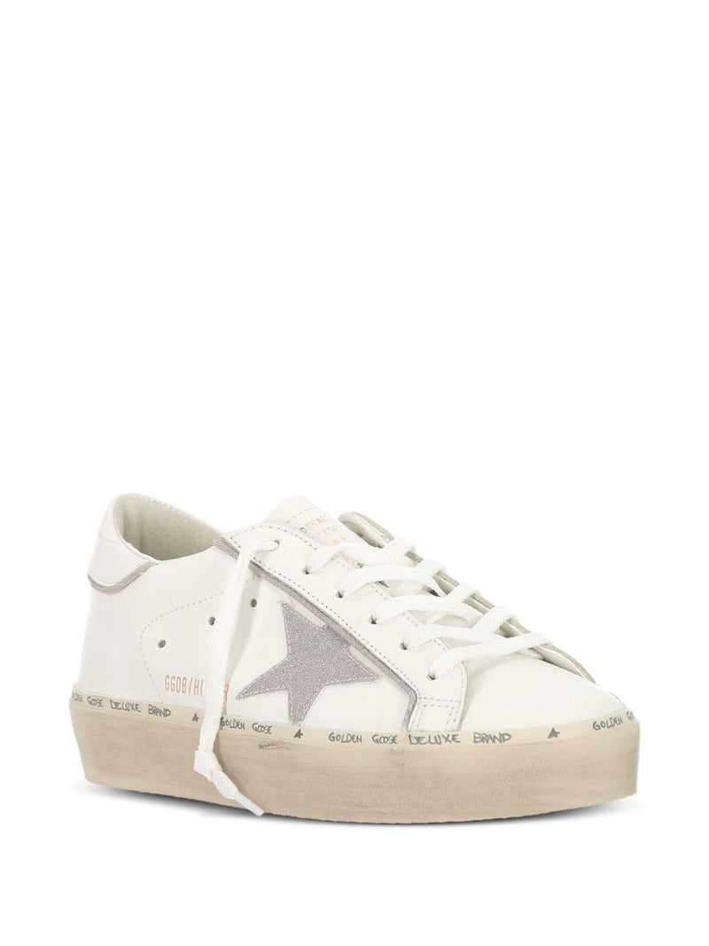 Golden Goose Hi Star Lreather Sneakers | Urbalenti™ NYC