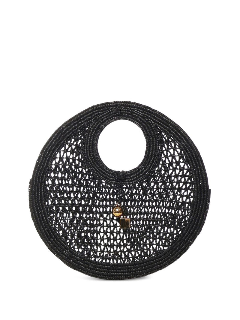 JACQUEMUS Spiaggia small rafia handbag - Raffia | Urbalenti | Urbalenti™... | Urbalenti™ NYC