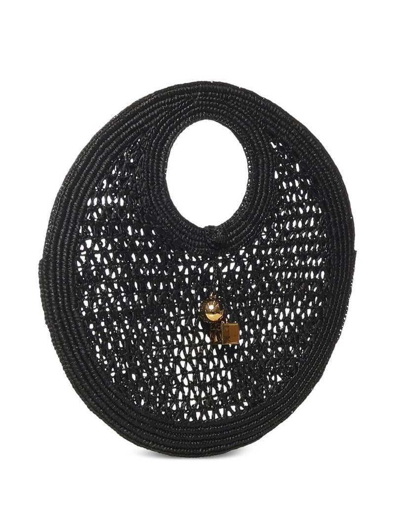 JACQUEMUS Spiaggia small rafia handbag - Raffia | Urbalenti | Urbalenti™... | Urbalenti™ NYC