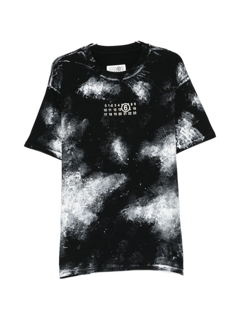 MM6 Maison Margiela T-shirts and Polos Black - Cotton | Urbalenti | Urba... | Urbalenti™ NYC