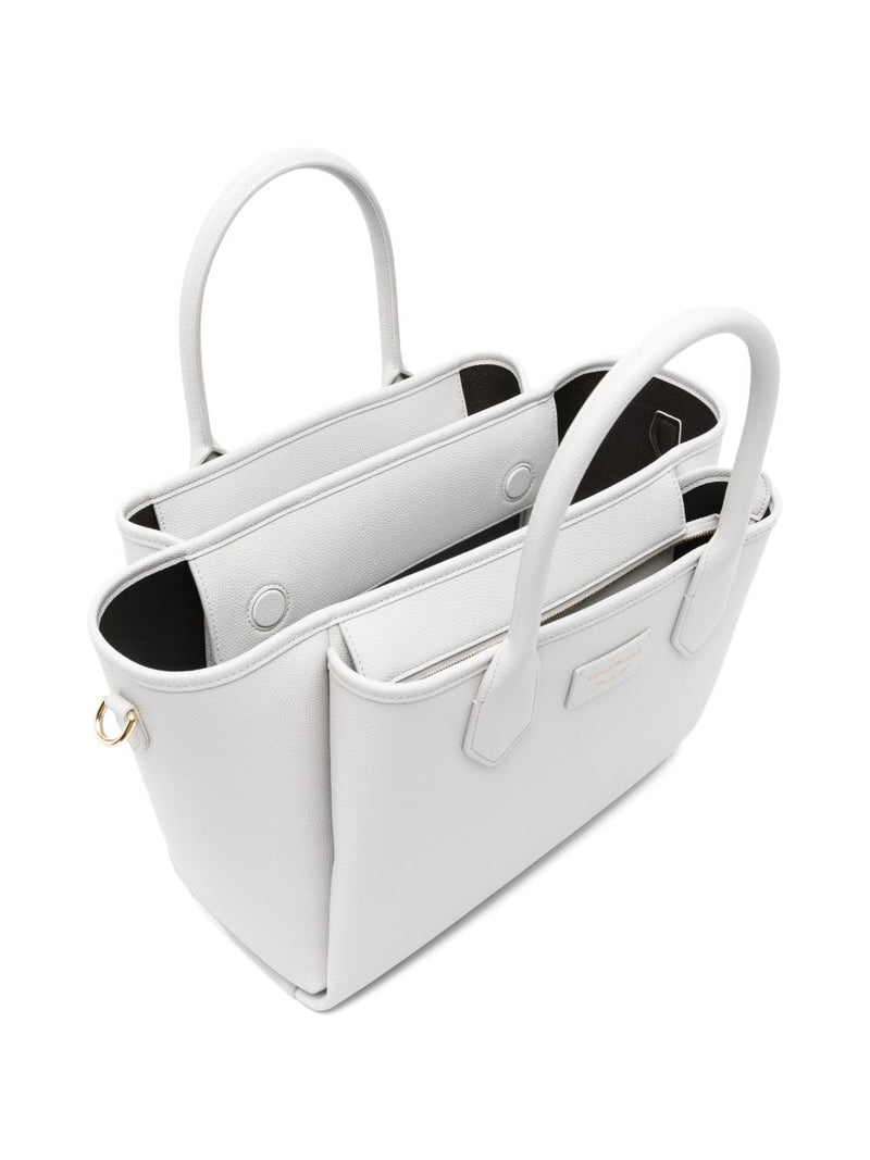 Emporio Armani Medium Finish Palmellato Shopper | Urbalenti™ NYC