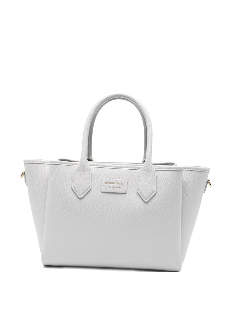 Emporio Armani Medium Finish Palmellato Shopper | Urbalenti™ NYC