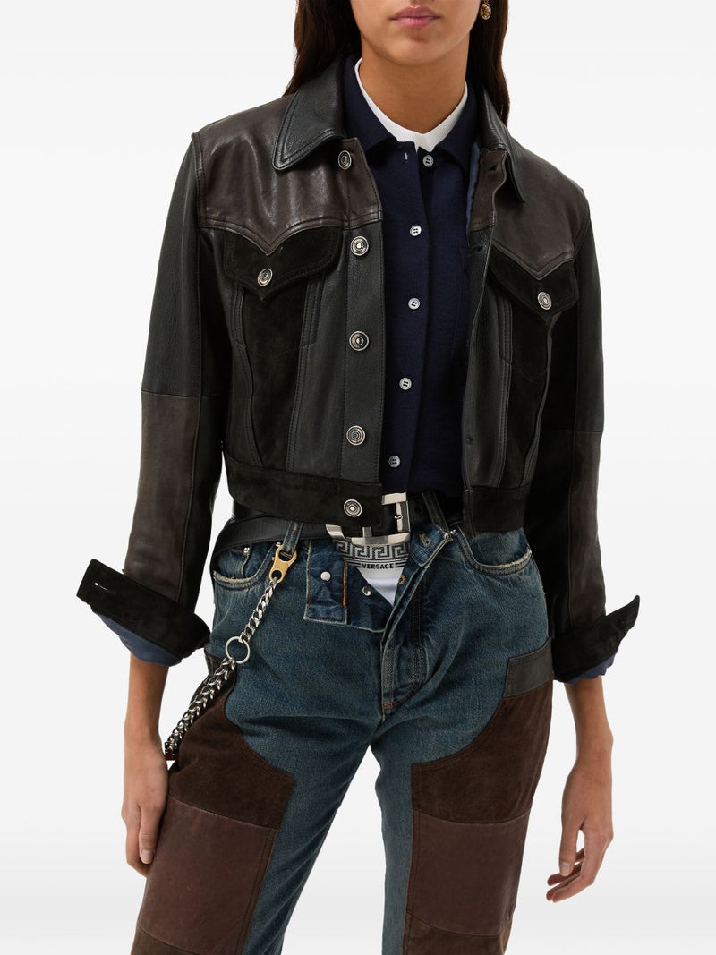 Versace Versace Leather jacket