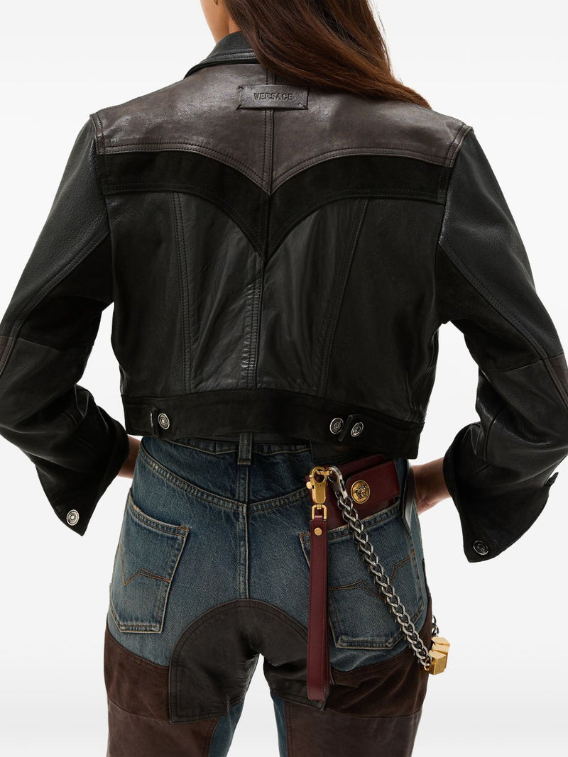 Versace Versace Leather jacket