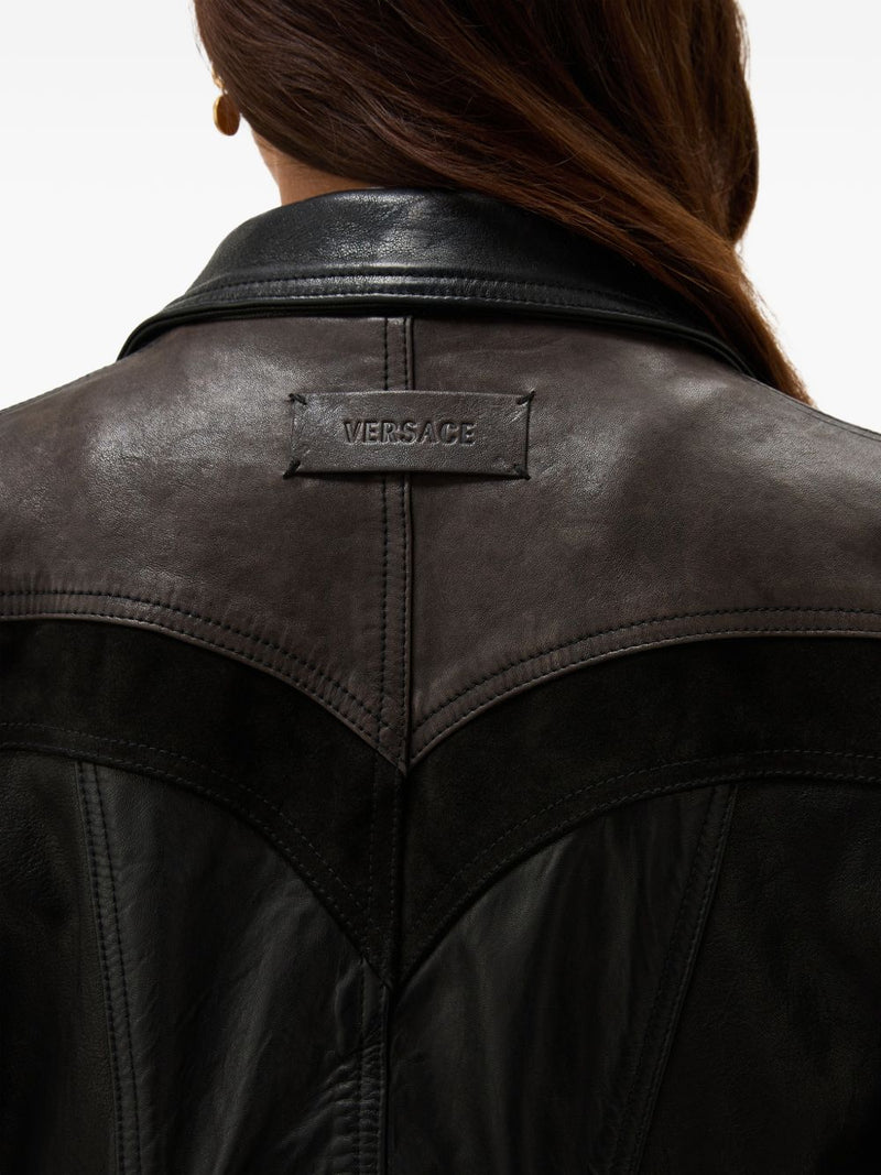 Versace Versace Leather jacket