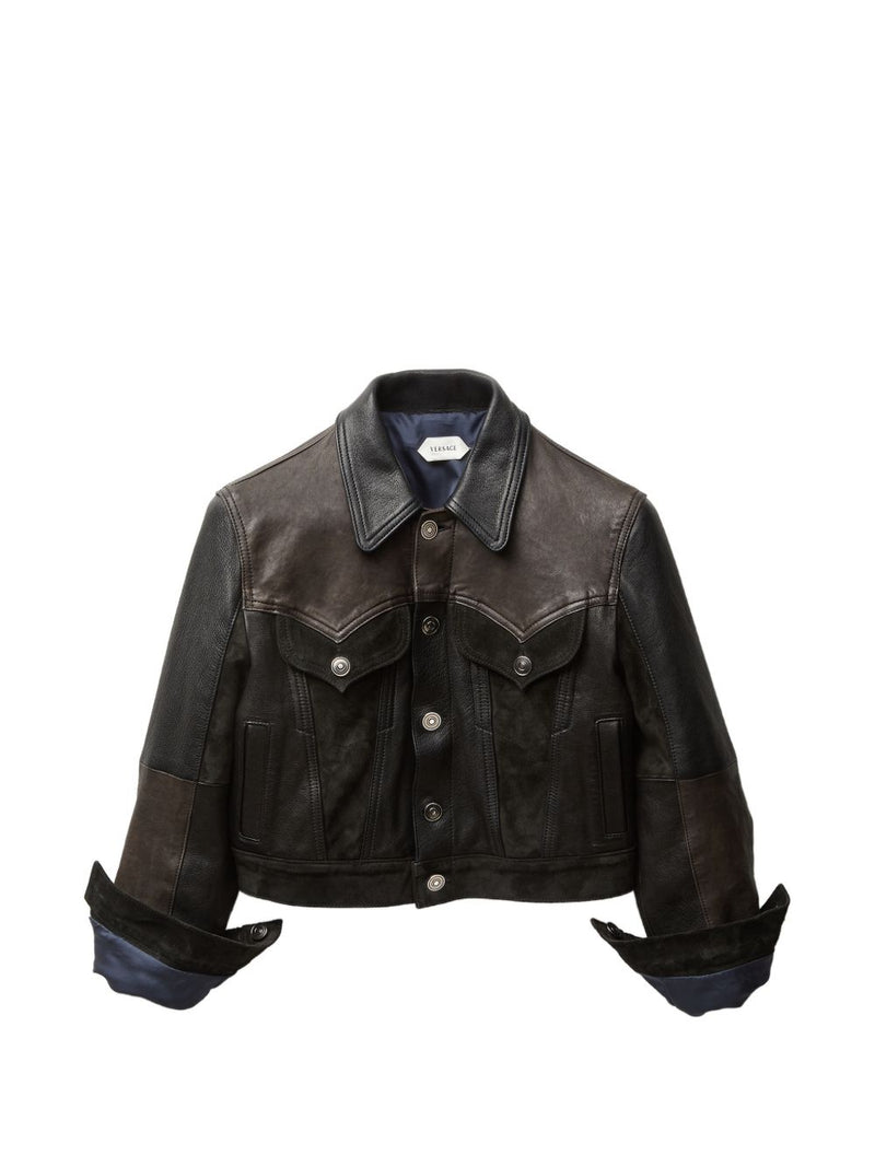 Versace Versace Leather jacket