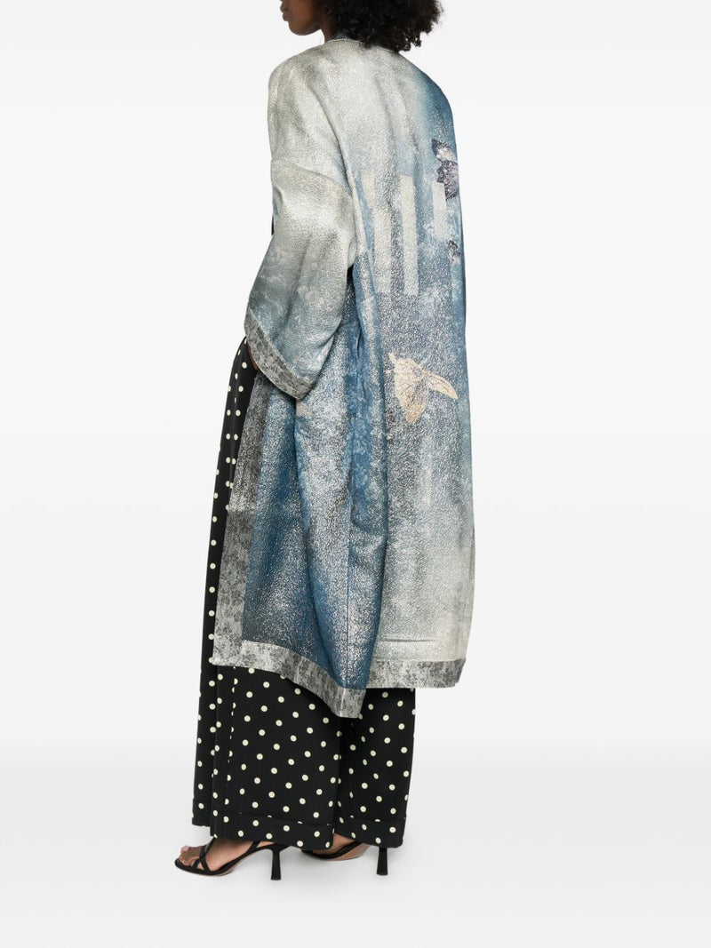 Pierre Louis Mascia Pierre Louis Mascia Printed kimono jacket