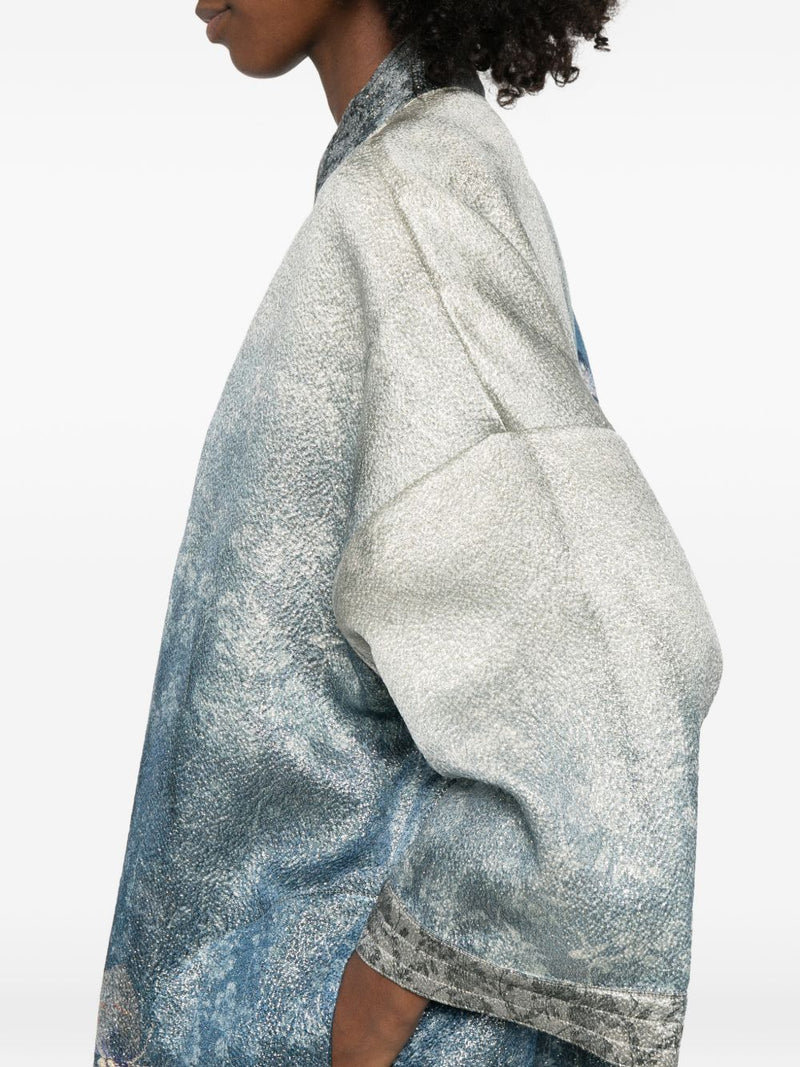 Pierre Louis Mascia Pierre Louis Mascia Printed kimono jacket