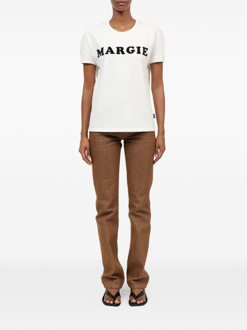 MM6 Maison Margiela Logo cotton t-shirt Variant 9 | Urbalenti™ NYC