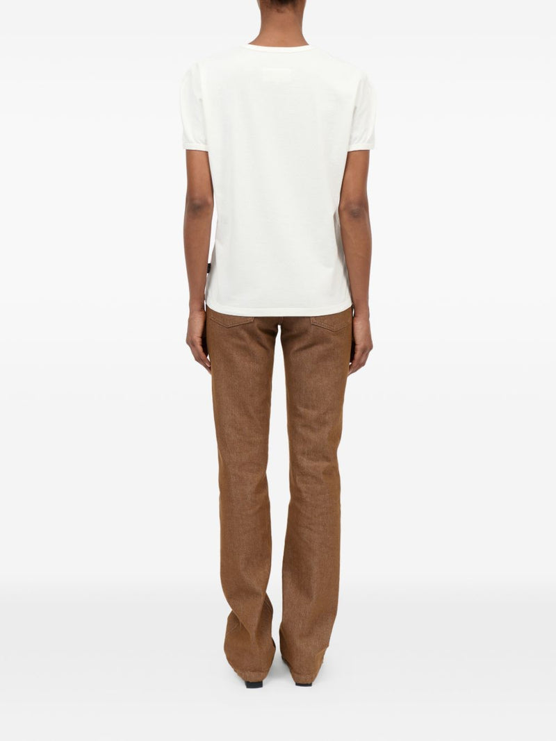 MM6 Maison Margiela Logo cotton t-shirt Variant 9 | Urbalenti™ NYC