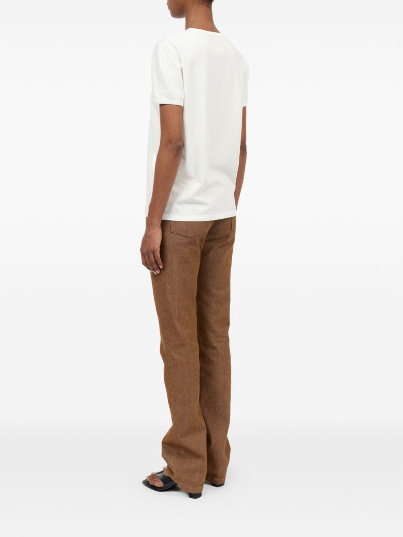 MM6 Maison Margiela Logo cotton t-shirt Variant 9 | Urbalenti™ NYC
