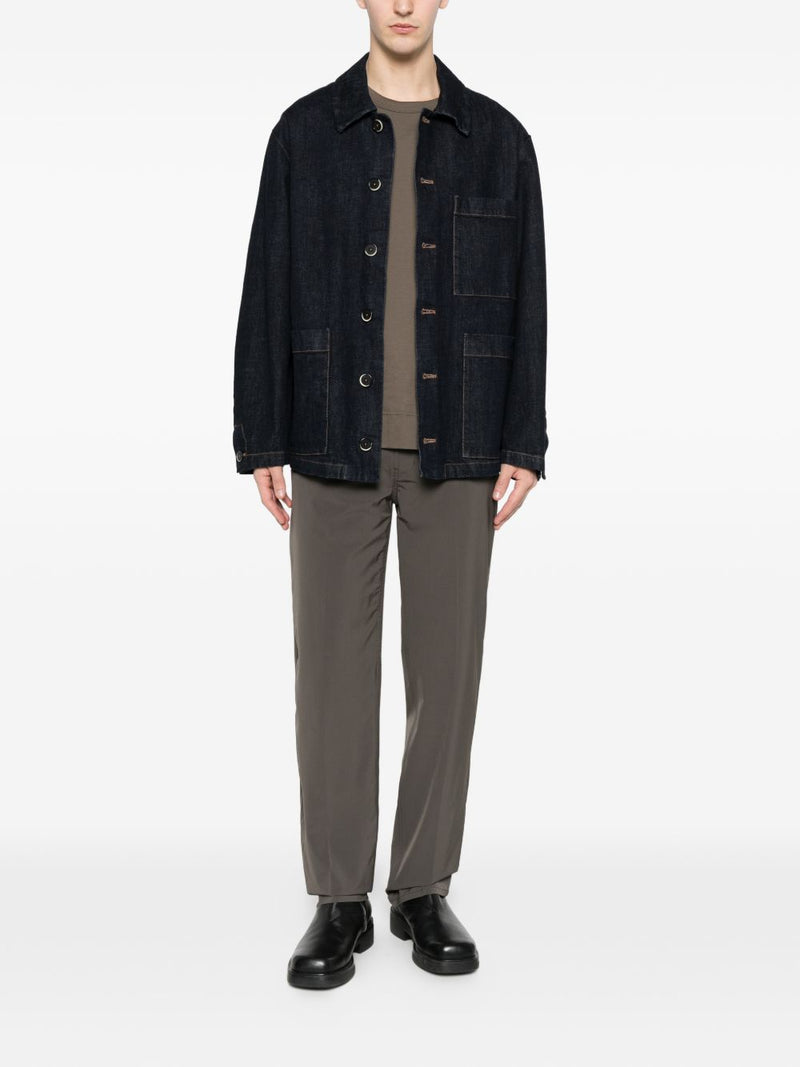 Emporio Armani Slim fit denim jeasn | Urbalenti™ NYC