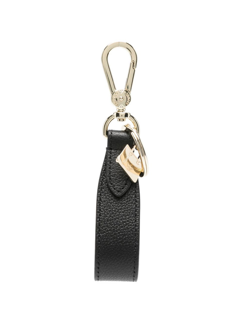 Emporio Armani Leather keyring | Urbalenti™ NYC