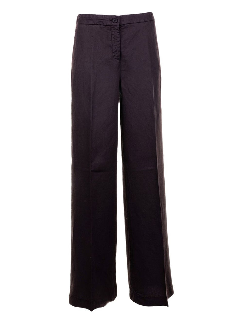 Via Masini 80 Via Masini 80 Linen wide-leg trousers