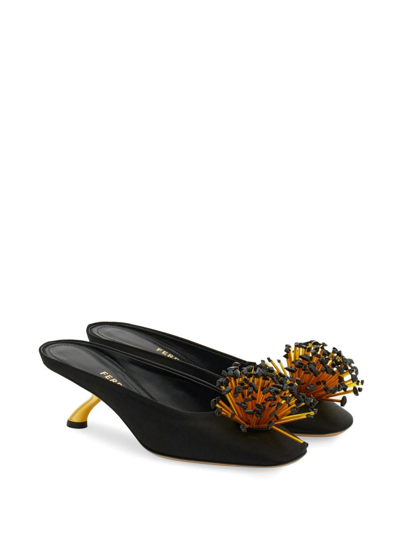 Ferragamo Ferragamo S-Shaped Heel Mule