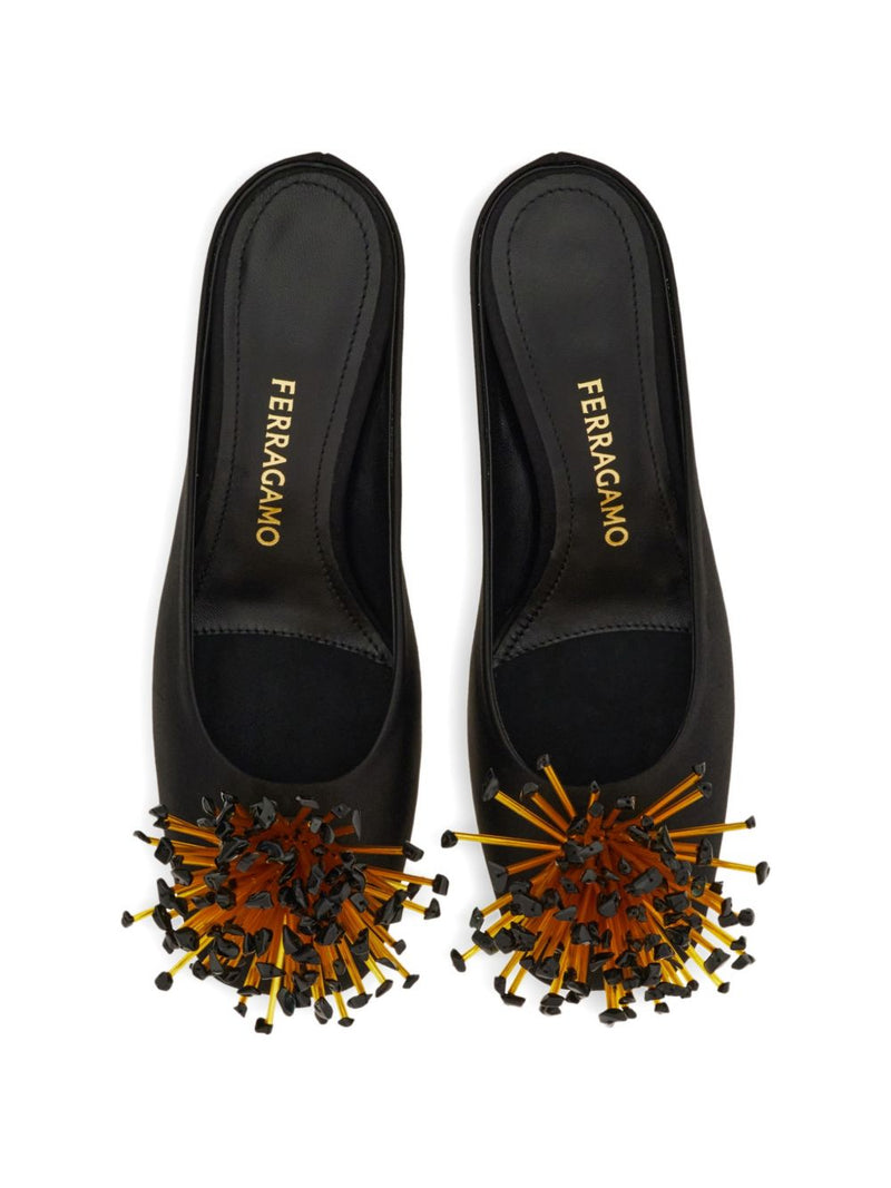 Ferragamo Ferragamo S-Shaped Heel Mule