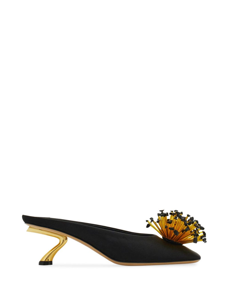 Ferragamo Ferragamo S-Shaped Heel Mule